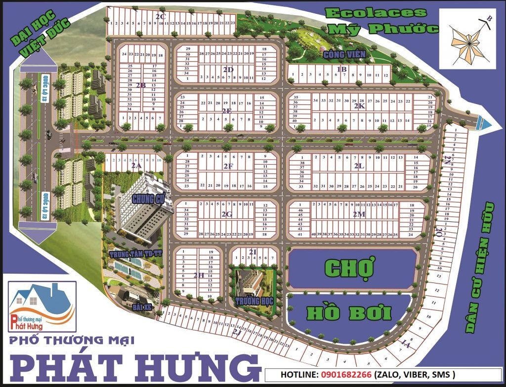 khu đô thị phát hưng ,khu nhà ở phát hưng , khu dân cư phát hưng